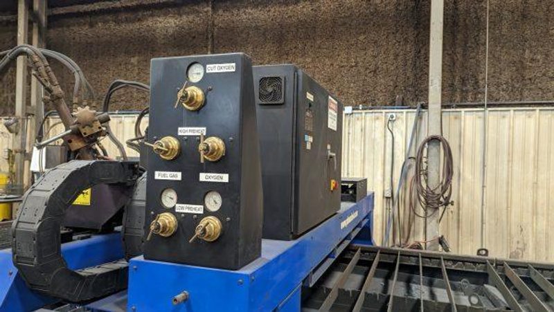 8' X 24' PINNACLE DSG SHAPEWIZARD OXYFUEL CUTTING SYSTEM(NEW IN 2015). STOCK #1005725