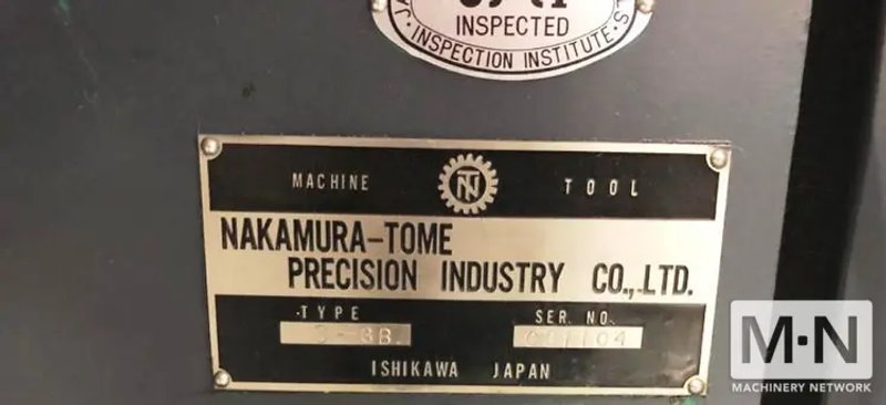 Nakamura Tome Slant3 CNC Lathe