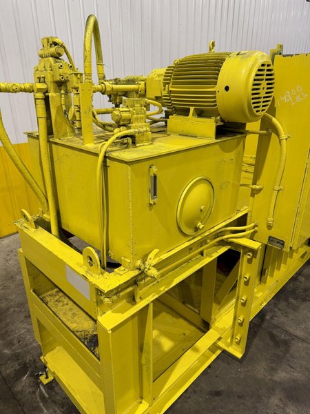 30" X 36" SELCO MODEL #HSO-107-A AUTO-TIE HORIZONTAL HYDRAULIC BALER: YOBRO #24559