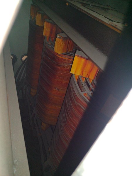550 KVA WESTINGHOUSE 460Y / 460 DELTA THREE PHASE DT-3 ISOLATION TRANSFORMER: STOCK #14547