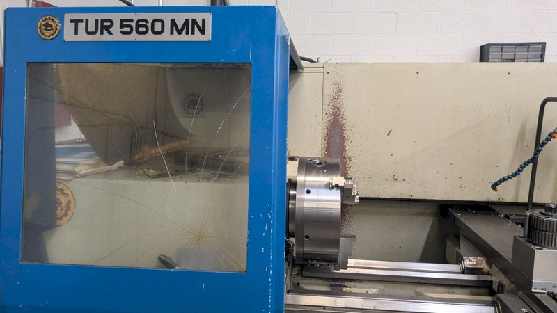 FAT TUR 560MN 2002 Teach-In / Manual-Plus Fagor CNC Lathe 2000mm (~78.7")