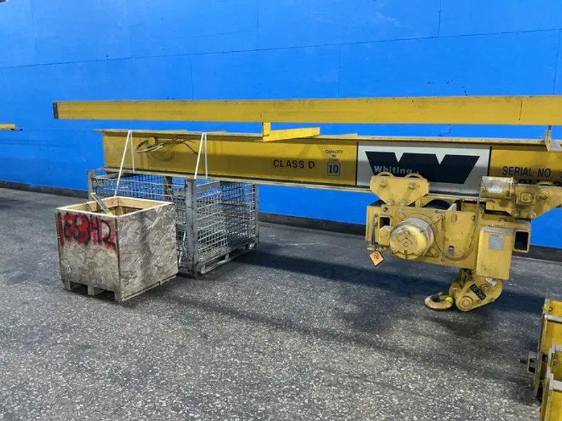 Whiting 10 Ton Bridge Crane