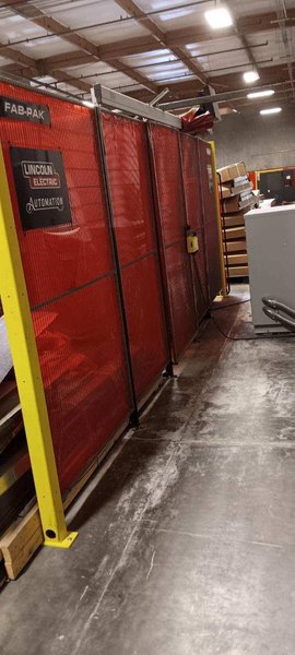 Lincoln Electric Power Wave R450 Robotic Welder, 2020 – ABB IRB 2600 Robot, Lincoln 4R220 Wire Feeder