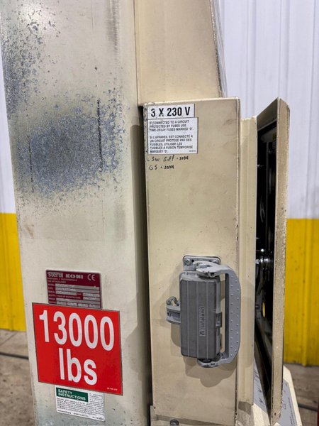 (2) 13,000 LBS STERTIL-KONI MODEL ST-1060 HEAVY DUTY MOBILE COLUMN LIFT JACKS: YOBRO #24508