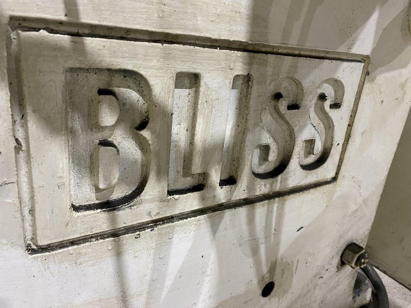 45 TON BLISS MODEL #C-45 OBI STAMPING PRESS, 2" STROKE: STOCK #20084