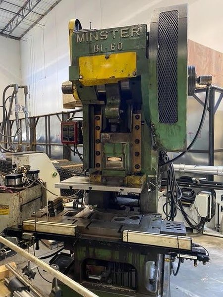 60 Ton Minster B1-60 Gap Press