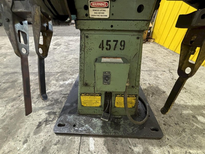 2,000 LBS X 12" LITTELL MODEL #20-12 DOUBLE END PULL OFF UNCOILER COIL REEL: STOCK #23710