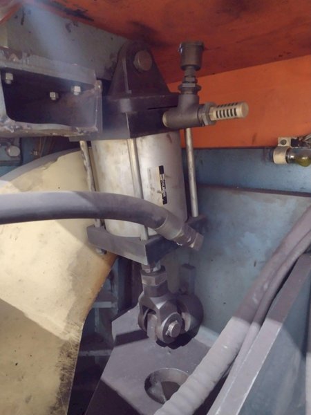 13' x 1/4" AMADA MODEL #M-4065 MECHANICAL POWER SQUARING SHEAR, FRONT GUAGING, CONVEYOR &amp; STACKER: STOCK #19272
