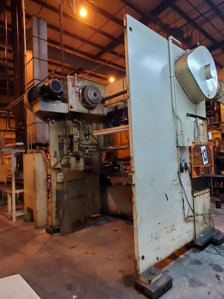 VERSON 150 TON GAP FRAME PRESS, S/N 28218, STOCK# 14191J