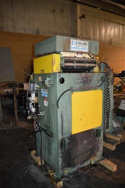 18" DALLAS MDL. DPS-2.5-7-18 7-ROLL STRAIGHTENER