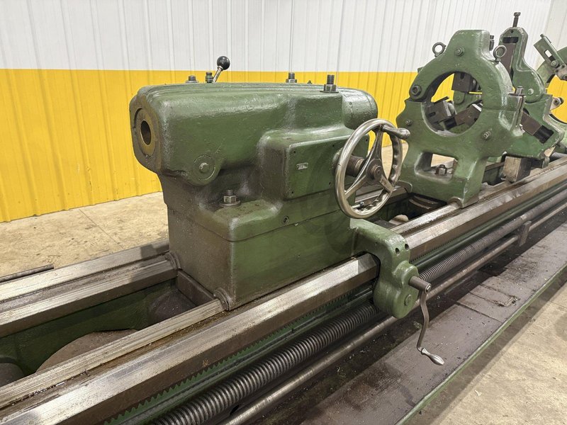 40" X 420" /35' AMERICAN MODEL H HEAVY PATTERN ENGINE LATHE, 2-7/8" HOLE: STOCK #22746