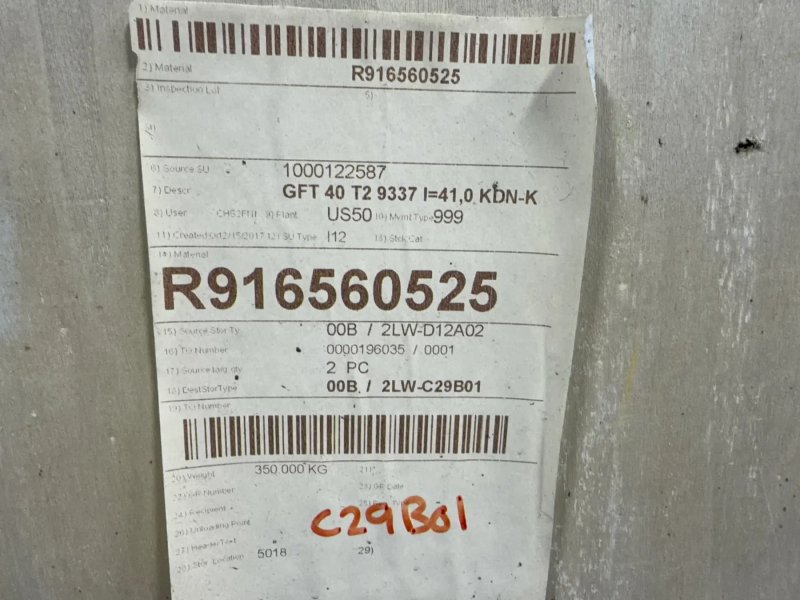 Rexroth  Hydraulic Reduction Gear - Gft 40 T2.9337