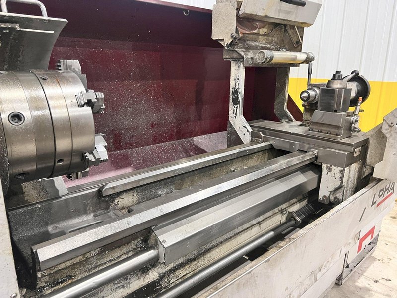 21" X 80" HARRISON ALPHA 550 CNC &amp; MANUAL COMBINATION LATHE: STOCK #21111