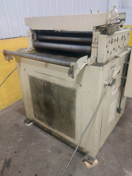 30" X .078" LITTELL MODEL #432-7PD 7 ROLL CONTINOUS STRIP STRAIGHTENER: STOCK #14129