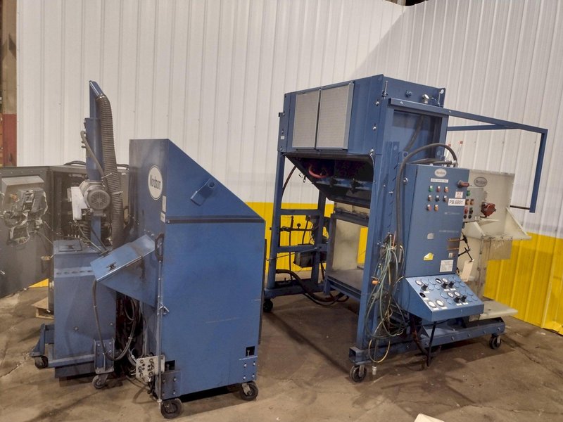 NORDSON POWDER COAT PAINT SYSTEM WITH FEEDER &amp; I-CONTROL: YOBRO #26208