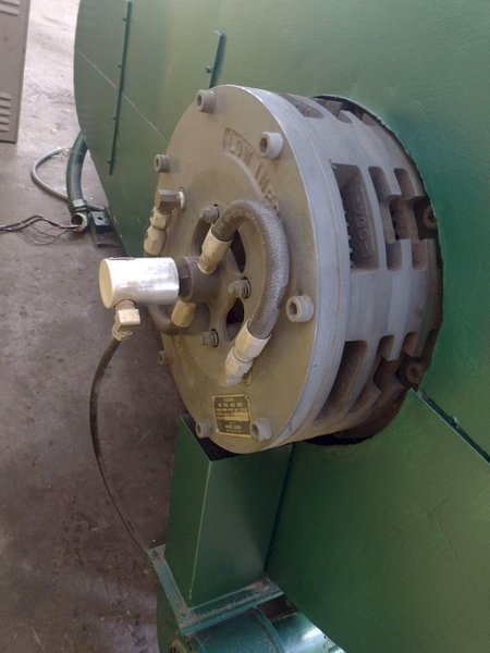 12" WIDE TORRINGTON 4" ARBOR PULL-THROUGH SLITTING LINE: STOCK #16504