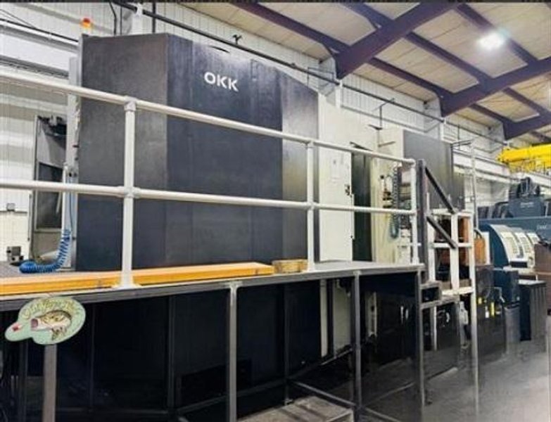 OKK HM-1250S CNC 4-AXIS HORIZONTAL MACHINING CENTER