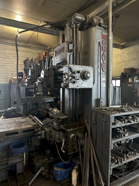 36" X 120" X 40 HP GRAY 3-HEAD OPENSIDE PLANER: STOCK #22561