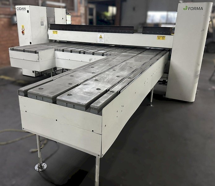 CIDAN FORMA 30 Folder w/ 11 ga Mild Steel x 122", Automatic Combi-Beam with 4.9" High Segmented tooling, ProLink Control, 61" Adjustable Height Backgauge