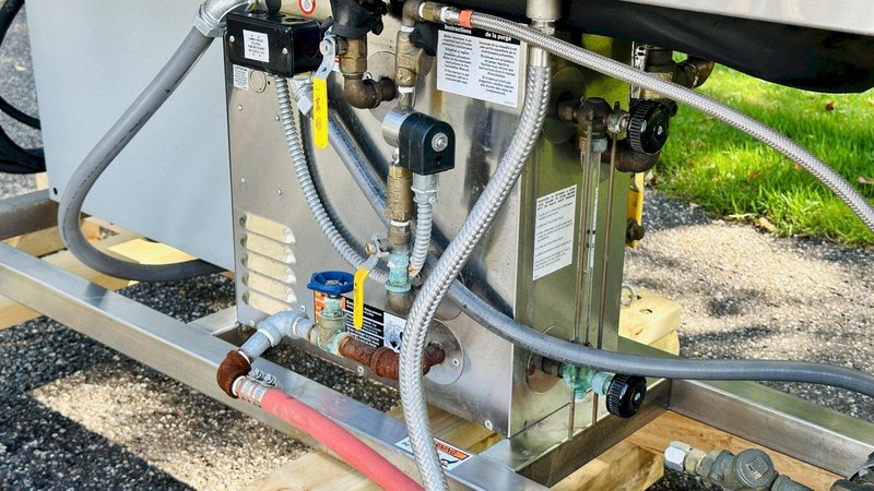 AFM Model: STC-WSN-2M  |  Steam Tunnel  |  w/ Integrated Steam Generator