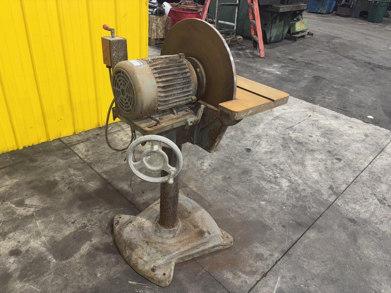 20" X 2 HP JET STOCK 708553 MODEL JDS-20 DISC SANDER: YOBRO #24240