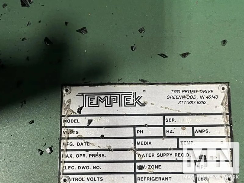 25 HP TEMPTEK MODEL 1420EM GRANULATOR