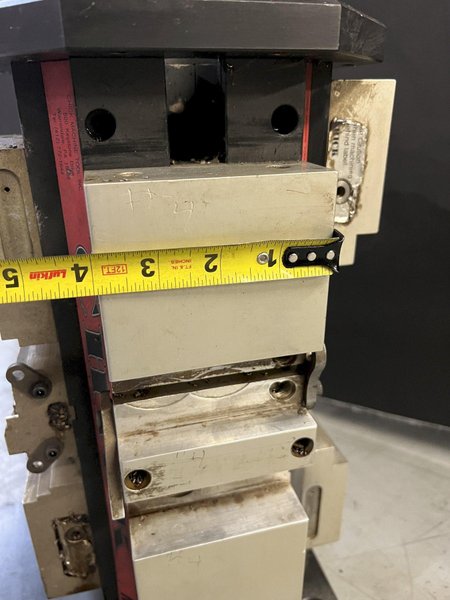 Chick ML4B08 Aluminum Workholding Vise Tombstone | 12" Base | 3x 4" Vices