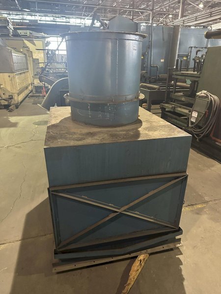 24" X 50" DUNNAGE WASH SYSTEMS 3-STAGE STAINLESS STEEL PASS THRU CONVEYOR TOTE / PALLET WASHER: STOCK #14892