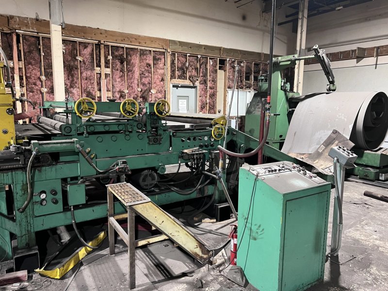 20,000 LB X 72" X 14 GA IOWA-PRECISION/EGAN SLEAR LINE. STOCK # 1088126