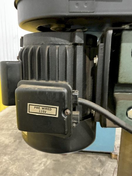 ENCO TABLE TOP SINGLE SPINDLE DRILL WITH TABLE VISE: YOBRO #26219