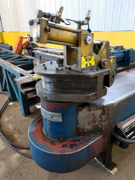 4" WALLACE COAST MODEL #4RDB HYDRAULIC PIPE BENDER: STOCK #12649