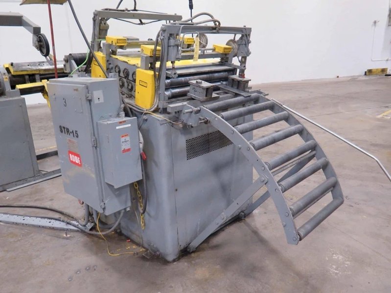 ROWE 10,000 LB x 30" W X  .150"  SERVO FEED LINE, STOCK# 14039J