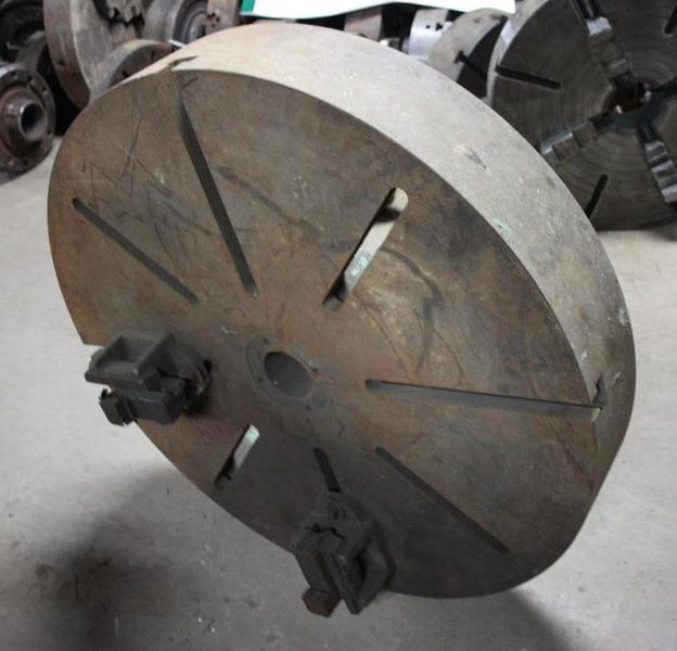 36' FACE PLATE TYPE CHUCK: STOCK #57433