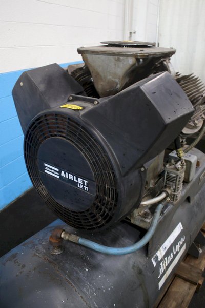 15HP ATLAS COPCO AIR COMPRESSOR: STOCK #75528