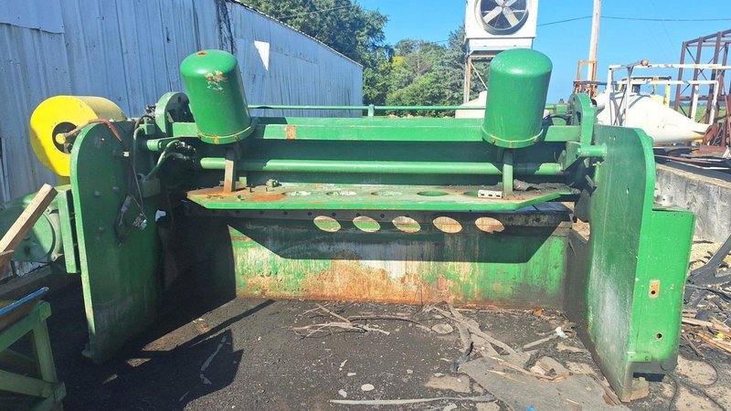 10' X 1/4" CINCINNATI MODEL #1810 MECHANICAL POWER SHEAR, FOR PARTS : YOBRO 26371