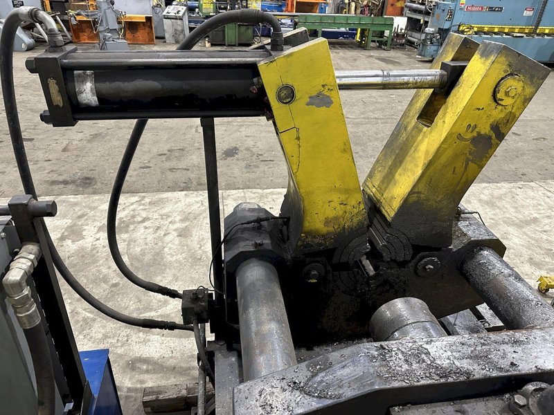 200 TON (2-3/8" TO 9-5/8") DIAMETER TRUE GRIT MODEL CT200 HYDRAULIC TUBE &amp; PIPE PUSH POINTER / END FORMER/ SWAGING PRESS: STOCK #22399