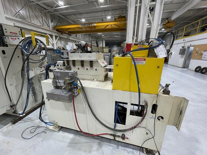 12" Coe Press Equipment High Strength Steel Combination Servo Feed Straightener, Year 2015