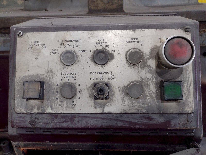 48" CINCINNATI MILICRON POWERED ROTARY TABLE: STOCK #11476