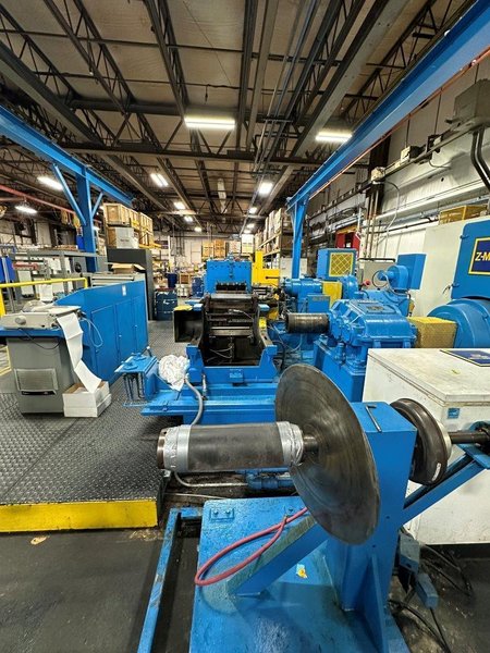 15" ZR16-15 WATERBURY FARREL SENDZIMIR 12 HIGH REVERSING ROLLING MILL Stock # 14279