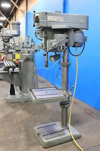 20" CLAUSING VARIABLE SPEED DRILL PRESS MODEL: 2215