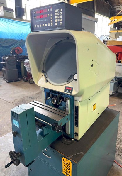 14" Deltronic Optical Comparator DH14-MPC, Surface Illumination, DRO