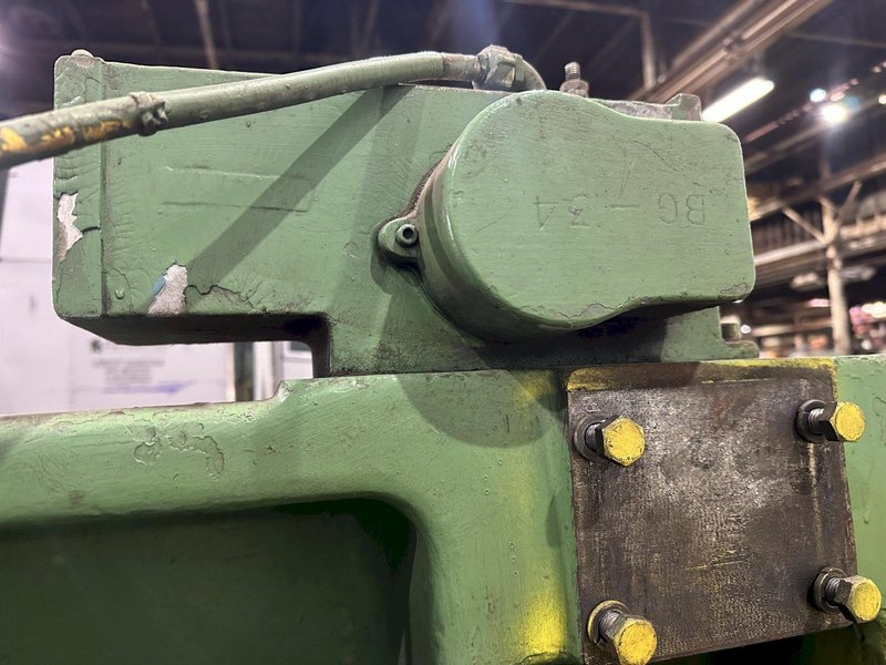 12' X 1/2" WYSONG MODEL #1250 MECHANICAL POWER SQUARING SHEAR: STOCK #19618