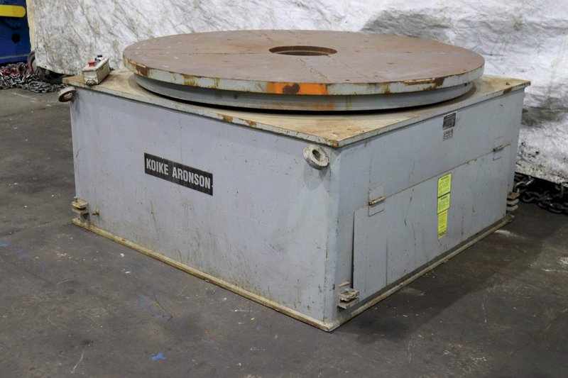 200,000 LB X 72" ARONSON  POWER WELDING TABLE: STOCK #72508