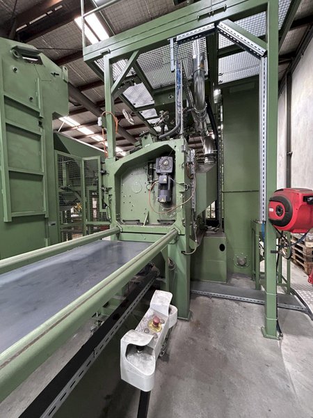 ROSSLERRMBD 500/4 SHOT BLAST UNIT W/ DONALNDSON DFE19 DUST COLLECTOR (NEW 2022)