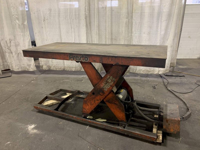 6,000 LBS PESTO SCISSOR LIFT TABLE: STOCK #72504