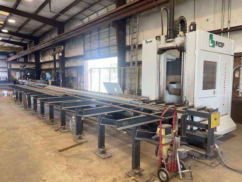 Ficep Excalibur 1201 DE Beam Line, 2014