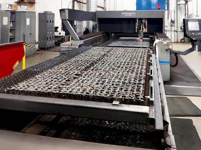 Cincinnati CL-707 5' x 10' 3.3KW CO2 Laser