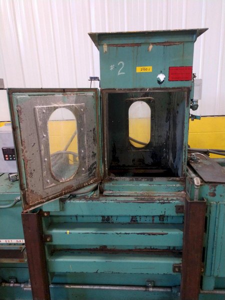 15" X 15" X 15 HP MAREN MODEL #111-297 HYDRAULIC HORIZONTAL AUTOMATIC CONTINUOUS BALER: STOCK #13505