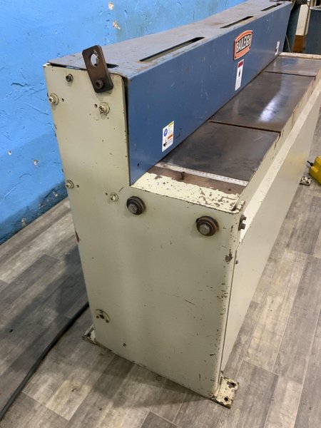 60" X 14" BAILEIGH HYDRAULIC SQUARING SHEAR: STOCK #81488