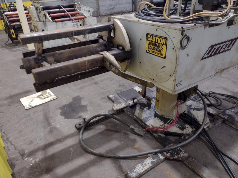 24" WIDE X .093-.250" X 6,000 LB LITTELL SERVO COIL FEED LINE: STOCK #19223